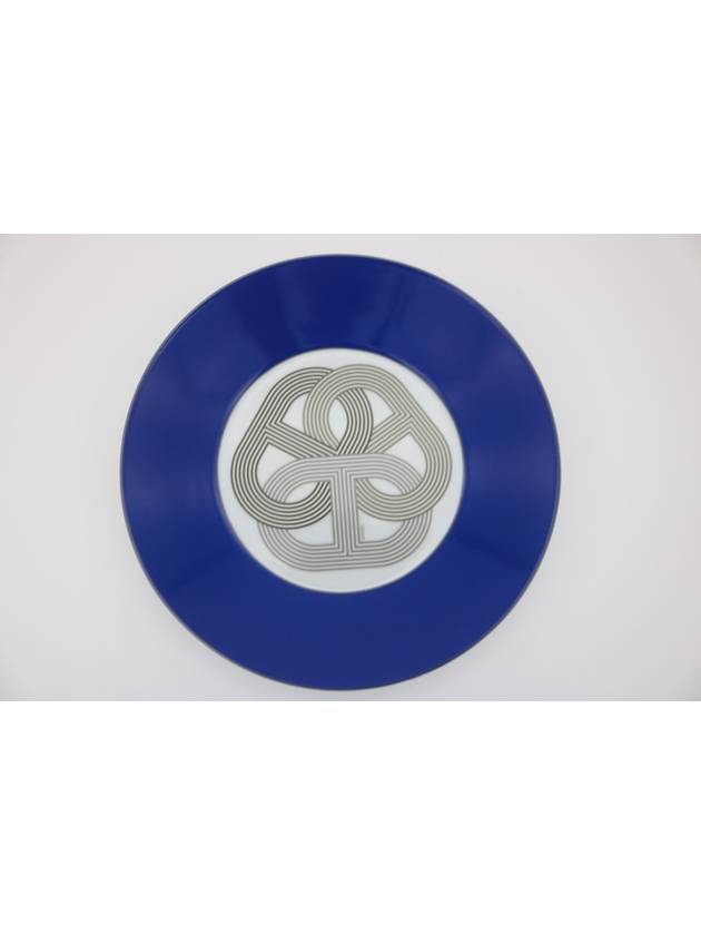 Rally Round Plate Blue 24cm 2pcs - HERMES - BALAAN 2