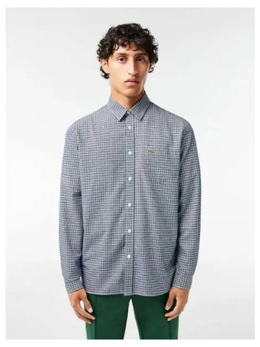 Men s Check Flannel Shirt CH6266 53N KG2 Domestic Product GQ2N23080195654 - LACOSTE - BALAAN 1