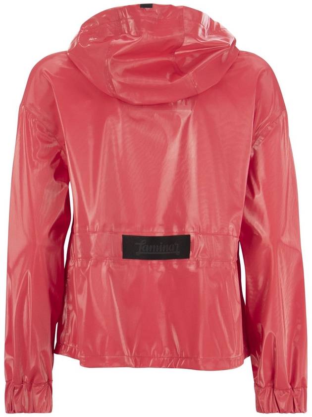 Women's Laminar Hooded Jacket Paradise Pink - HERNO - BALAAN 3