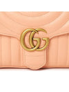 GG Marmont Matelasse Shoulder Bag Pink - GUCCI - BALAAN 9