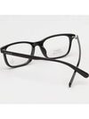 Glasses frame ML5139D 001 square horn rim Asian fit - MONCLER - BALAAN 4