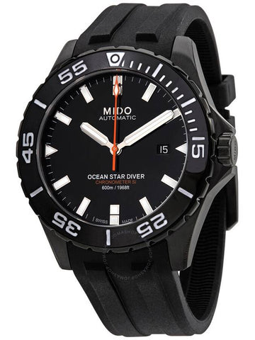 Mido Ocean Star Diver Automatic Black Dial Men's Watch M0266083705100 - MIDO - BALAAN 1