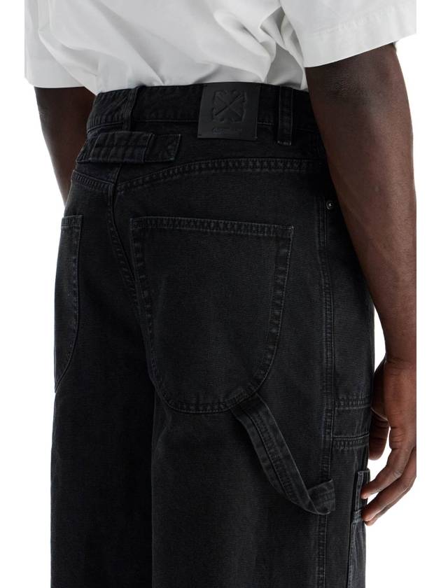 carpenter canvas pants in - OFF WHITE - BALAAN 4