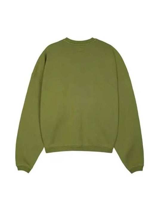 Unisex Big Crackle Sports Crew Neck Sweatshirt Washed Green 118537 0401 - STUSSY - BALAAN 2