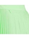 Women's Binx Pleated Skirt Green - J.LINDEBERG - BALAAN 4