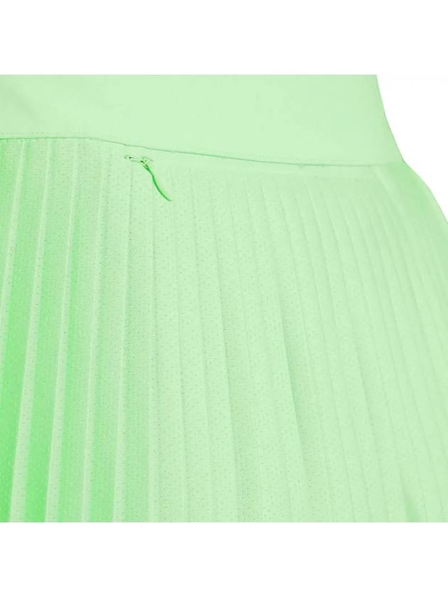 Women's Binx Pleated Skirt Green - J.LINDEBERG - BALAAN 4