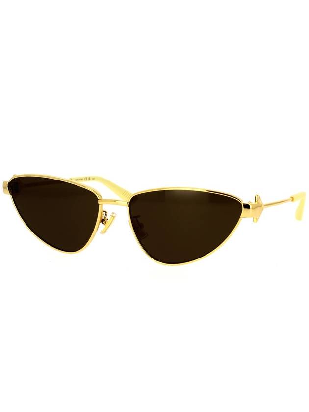 Sunglasses BV1186S002 GOLD - BOTTEGA VENETA - BALAAN 3