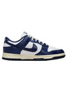 Dunk Low Top Sneakers Vintage Navy White - NIKE - BALAAN 1