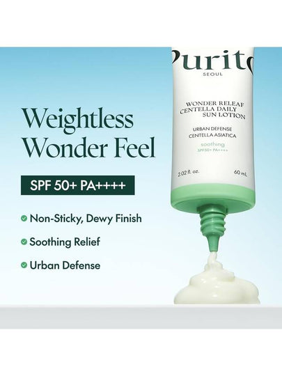 [Purito Seoul] Wonder Releaf Centella Daily Sun Lotion 60ml - PURITO SEOUL - BALAAN 2