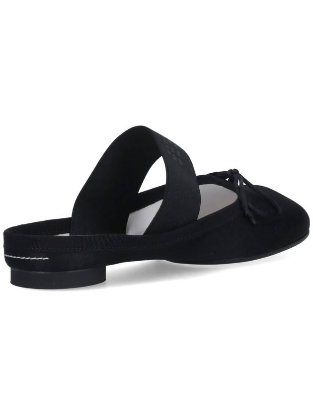 MM6 Maison Margiela Flat shoes Black - MAISON MARGIELA - BALAAN 4