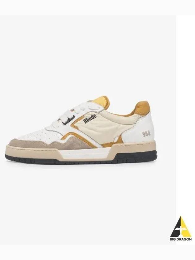 Racing Sneakers White Mustard Beige RHFW22FO106040361036 - RHUDE - BALAAN 1