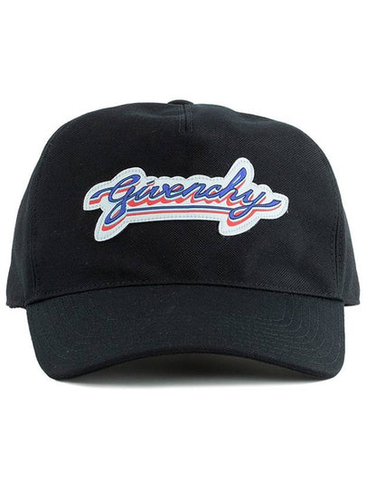 Logo Patch Ball Cap Black - GIVENCHY - BALAAN 2