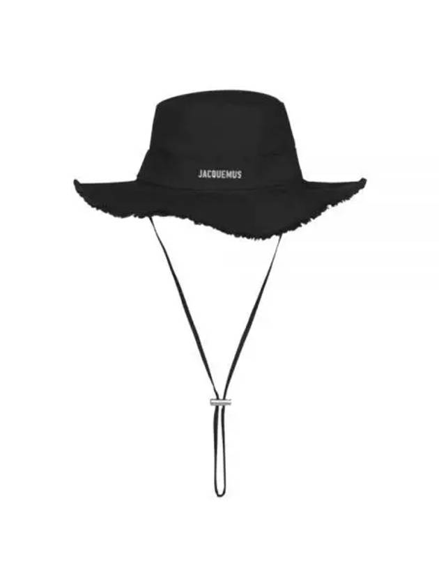 Le Bob Artichaut Bucket Hat Black - JACQUEMUS - BALAAN 2