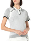 Women CD10 RKPL Polo Knit Gray MCW 4A AB50 - MARK & LONA - BALAAN 3