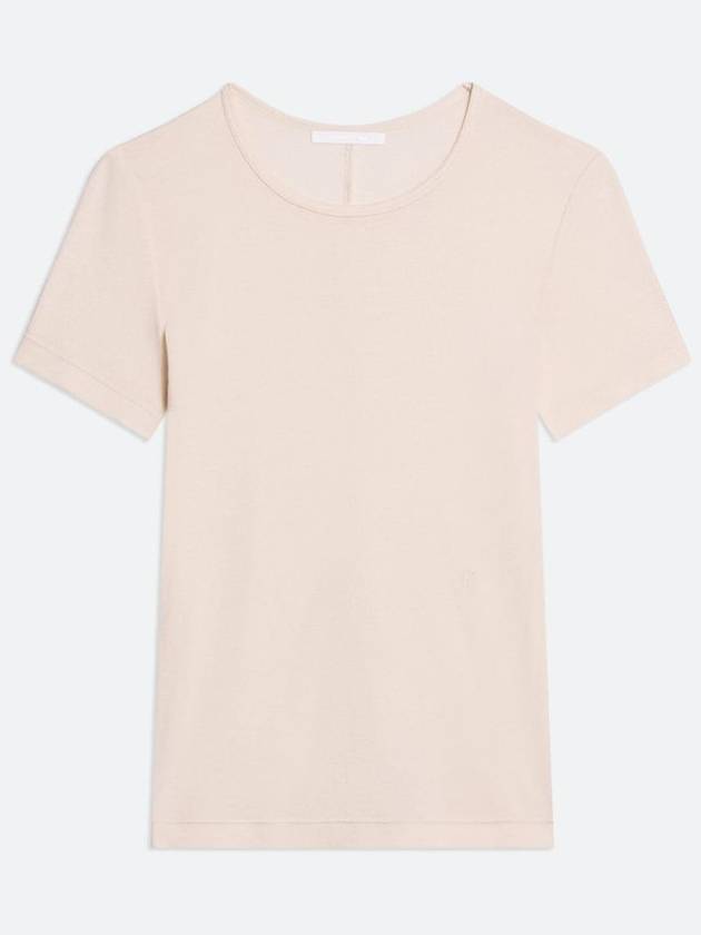 Shrunken Short Sleeve T-Shirt Ivory - HELMUT LANG - BALAAN 2