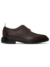 Classic Long Wing Leather Brogue Brown - THOM BROWNE - BALAAN 2