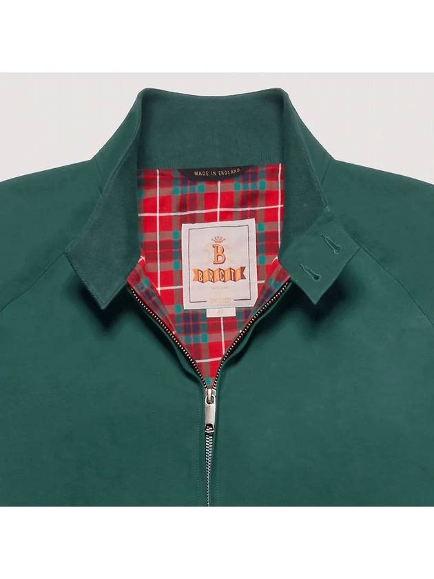 G9 Classic Original Harrington Zip-Up Jacket Racing Green - BARACUTA - BALAAN 3