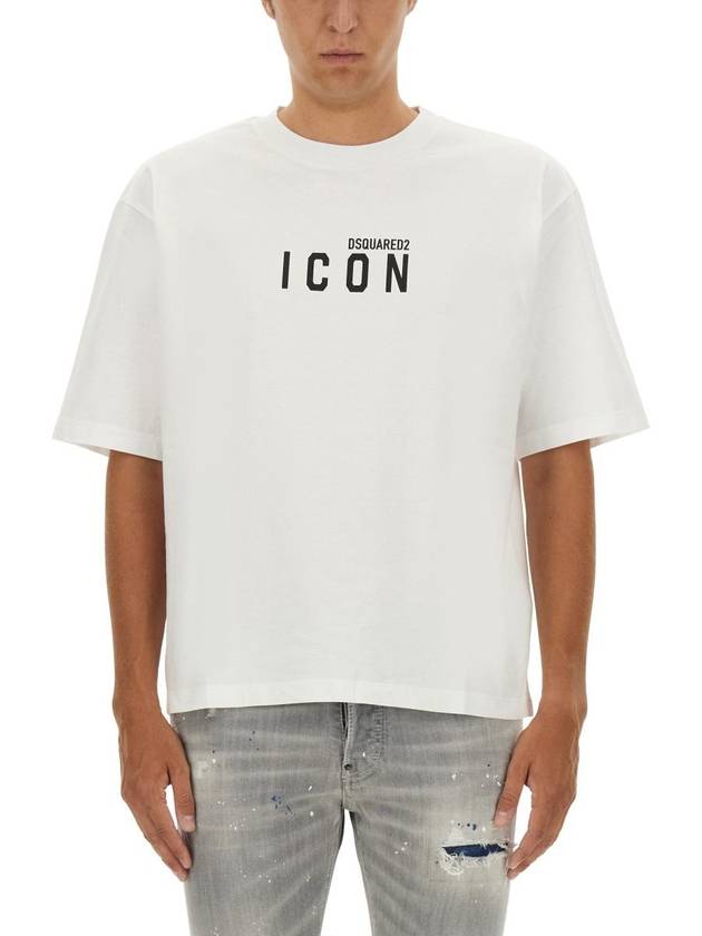 Dsquared2 T-Shirt With Logo - DSQUARED2 - BALAAN 1