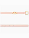 30 Montaine Loop Calfskin Belt Light Pink - DIOR - BALAAN 4