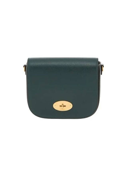 Small Darley Satchel Silky Calf Shoulder Bag Green - MULBERRY - BALAAN 2