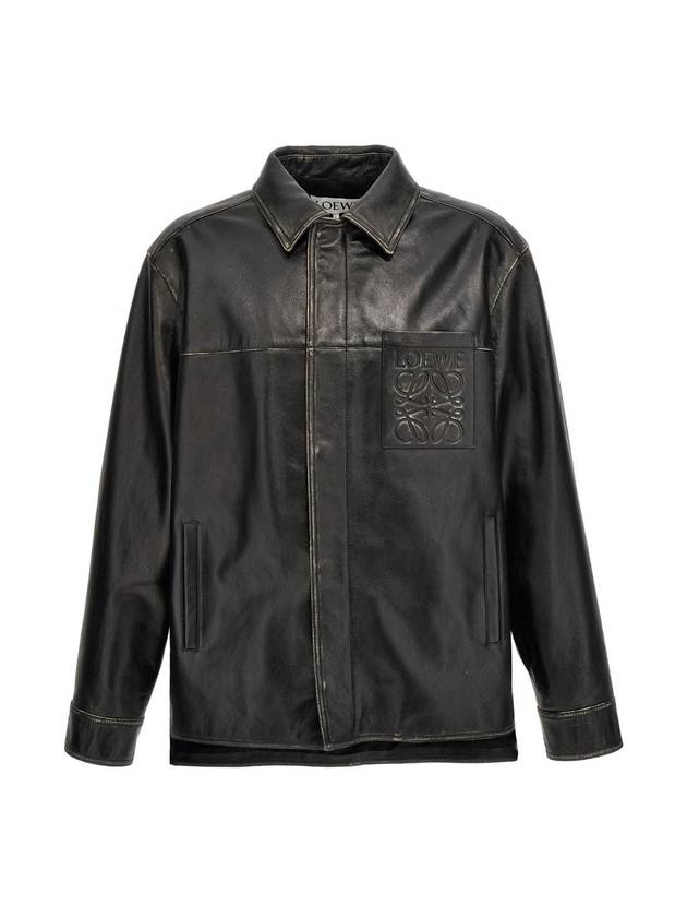 Overshirt pelle Anagram H526Y34L071100 - LOEWE - BALAAN 1