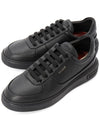 Manny Leather Low Top Sneakers Black - BALLY - BALAAN 2