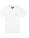 Men's International Small Logo Short Sleeve T-Shirt White - BARBOUR - BALAAN 2