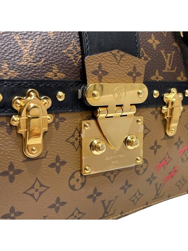 Women s M43596 Monogram Reverse Canvas Maltage Trunk Clutch Shoulder Bag - LOUIS VUITTON - BALAAN 8