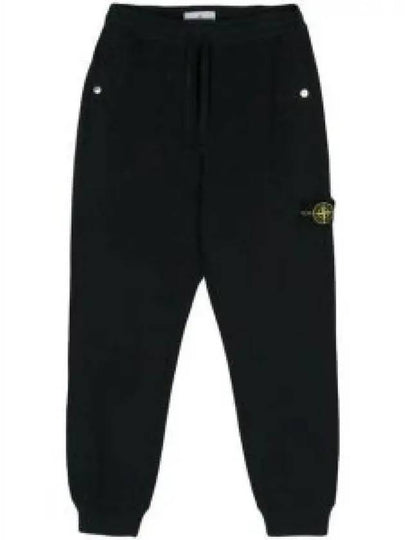 Compass Badge Cotton Track Pants Navy - STONE ISLAND - BALAAN 2