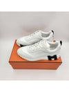 Men s Bouncing Sneakers White Black 43 5 H242810ZH90400 - HERMES - BALAAN 6