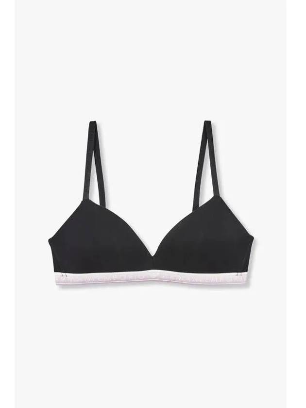 UNDERWEAR Women s Gradient Banding Triangle Bra Black - EMPORIO ARMANI - BALAAN 1