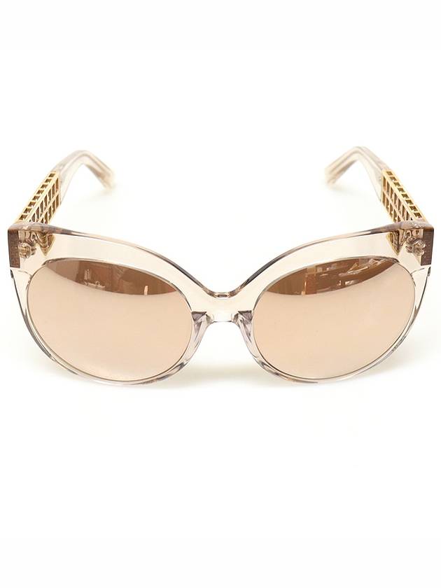 LF388 C14 Rose Gold Mirror Cat Eye Sunglasses - LINDA FARROW - BALAAN 3