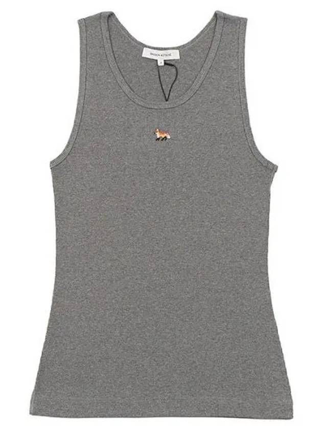 Short Sleeve T-Shirt MW00103KJ0125 H131 Gray - MAISON KITSUNE - BALAAN 2