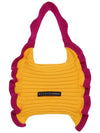 Ruffle mini tote bag yellow pink - PLEATSMAMA - BALAAN 5