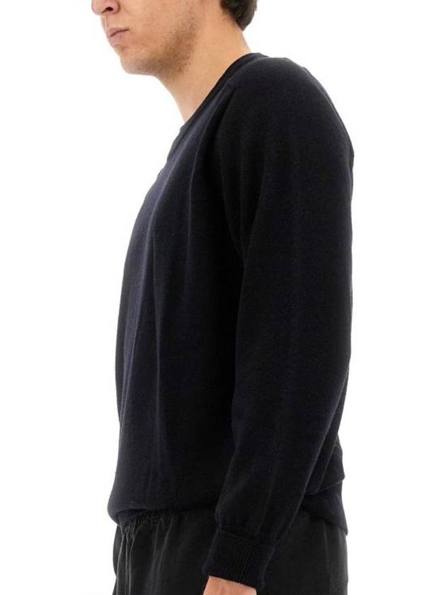 Sweater MEKN0509S24HNS BLK Black - MARGARET HOWELL - BALAAN 4