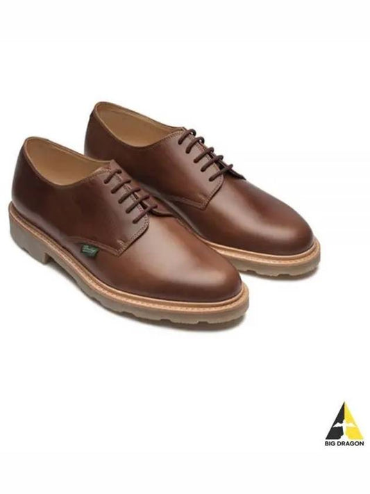 Verdon Leather Derby Black - PARABOOT - BALAAN 2