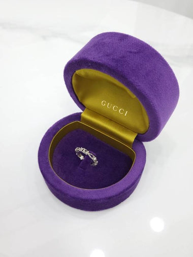 Flora 18k white gold ring No 18 - GUCCI - BALAAN 1