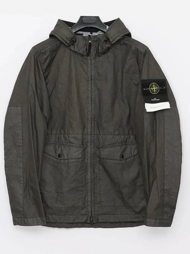 Membrana 3L TC Hooded Jacket Dark Green - STONE ISLAND - BALAAN 3