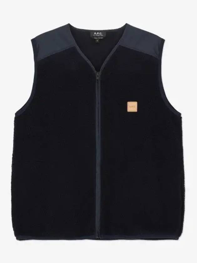 Nate Vest Dark Navy - A.P.C. - BALAAN 2