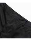 Re-Nylon Buckle Strap Pocket Track Pants Black - PRADA - BALAAN 4