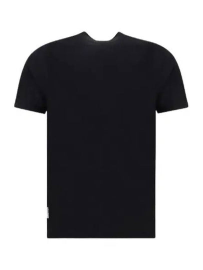 Shadow Back Graphic Print Short Sleeve T-Shirt Black - STONE ISLAND - BALAAN 2