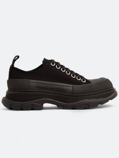 Tread Slick Low Top Sneakers Black - ALEXANDER MCQUEEN - BALAAN 2