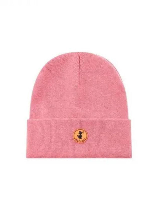 MEN LOU Knit Beanie Pink 271048 - SAVE THE DUCK - BALAAN 1