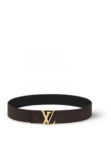 Belt LV Initial Blason itiales Blas 40mm Reversible Brown M8841U - LOUIS VUITTON - BALAAN 1