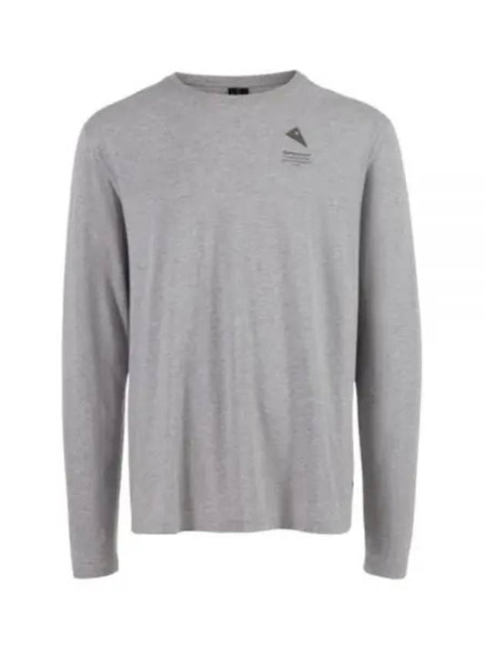 Luna Maker LS Tee Man Gray Melange 10063 905 - KLATTERMUSEN - BALAAN 2