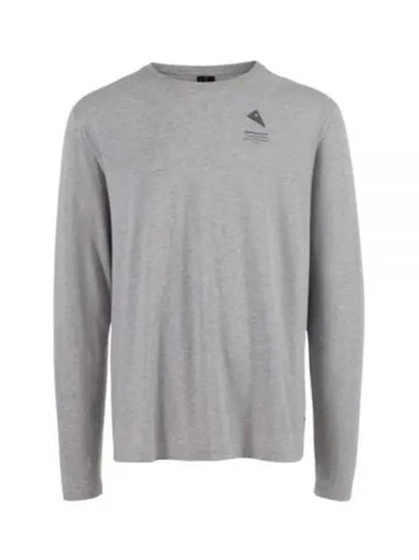 Runa Maker Long Sleeve T-Shirt Grey Melange - KLATTERMUSEN - BALAAN 1