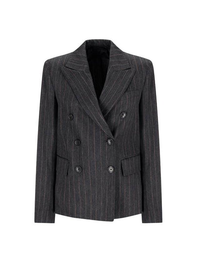 Women's Cube Blazer Jacket Gray - MAX MARA - BALAAN 2