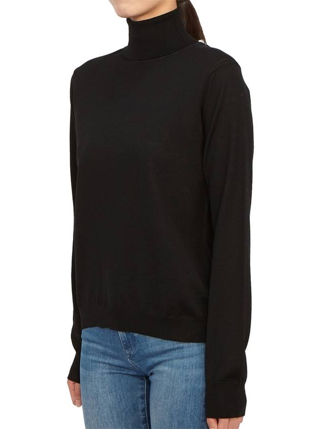 Women's Work In Progress Turtleneck Black - MAISON MARGIELA - BALAAN 3