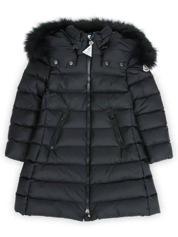 Kids ABELLE Long Down Padded Jacket Black 1C00018 5968E 999 - MONCLER - BALAAN 1