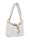 Snap Hook Leather Shoulder Bag White - MIU MIU - BALAAN 4